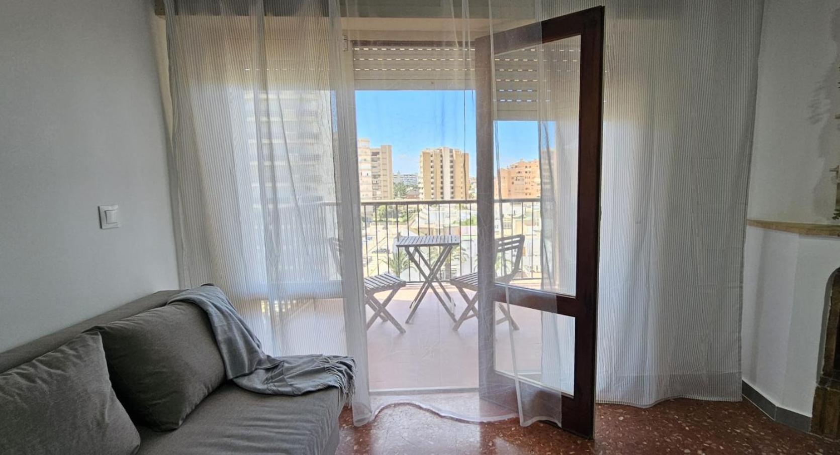 Pequeno Apartamento Con Vistas Al Mar Apartment Roquetas de Mar Luaran gambar